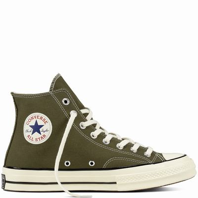 Converse Chuck Taylor All Star ‘70 High Tops Mens - Green/Black Shoes (287JKWYU)
